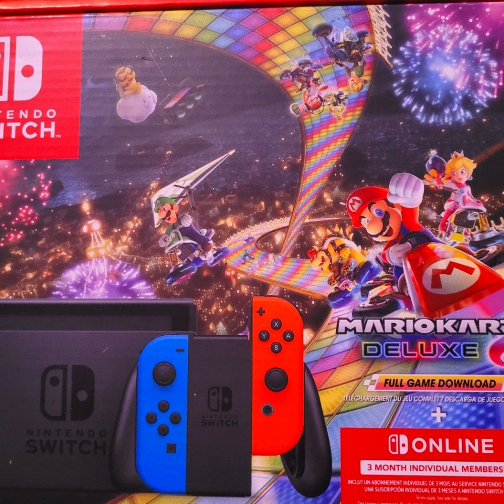 NINTENDO SWITCH (MARIOKART DELUXE)